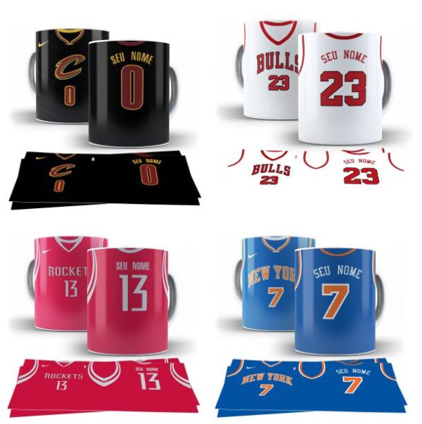 Pack NBA Caneca 1