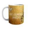 Arte Caneca São Lourenço Mártir Editável - Image 2