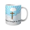Arte Caneca Sagrado Coração de Jesus Editável - Image 3