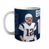 Arte Caneca - Goat Tom Brady