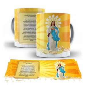 Arte Caneca - Nossa Senhora da Conceição