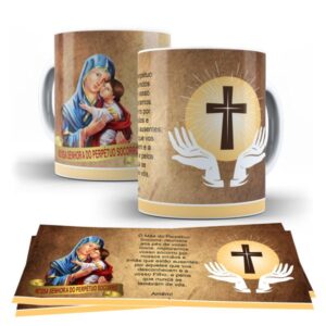 Arte Caneca - Nossa Senhora do Perpétuo Socorro