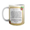 Oração - Arte Caneca Beata Nhá Chica