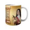 Oração - Arte Caneca Santa Terezinha