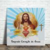 Arte Azulejo Sagrado Coração de Jesus