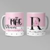 Arte Caneca Dia das Mães Letra R