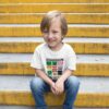 Arte T-shirt Infantil Minecraft Editável - Image 3