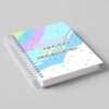 Arte Agenda Cultive Sonhos Colha Conquistas - Mockup Deitado