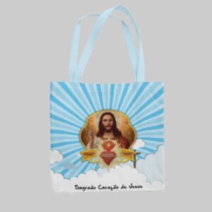 Arte Bolsa Sagrado Coração de Jesus