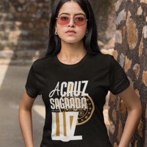 Arte Vetorizada A Cruz Sagrada Seja Minha Luz